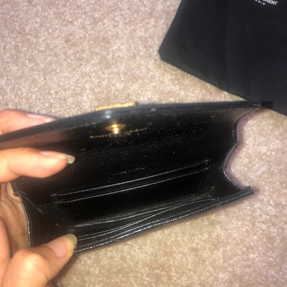 YSL cardholder with flap - Picture 4 of 5
